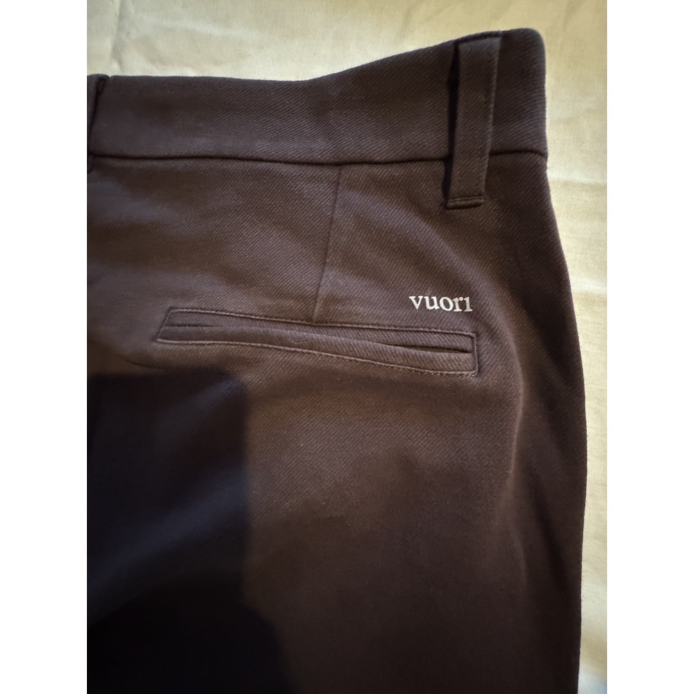 Vuori Pants Mens 33x30 Purple Chino Straight Leg Stretch Casual Tech Twill V420